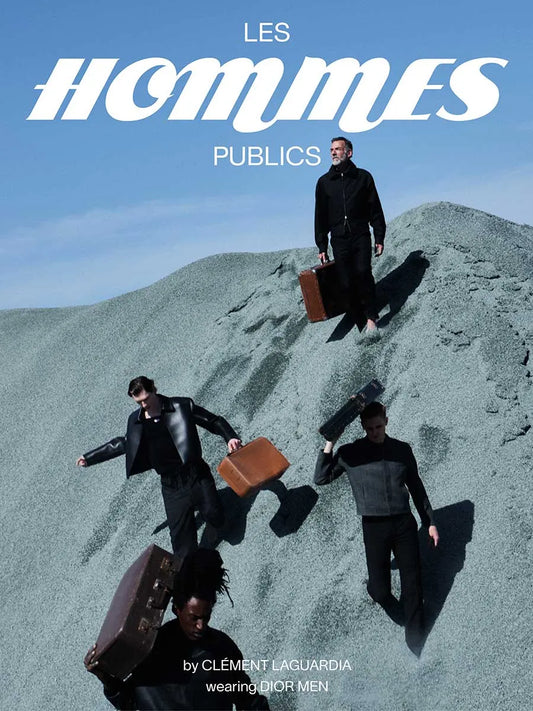 Baptiste Gaibiconi on cover of Les Hommes Publics.