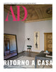 Cover of Architectural Digest magazine featuring an interior design room with 'AD' logo.