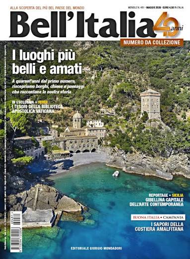 Front cover of Bell'Italia magazine