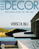 Cover of Elle Decor Italia magazine ofvilla with pool and ocean views.