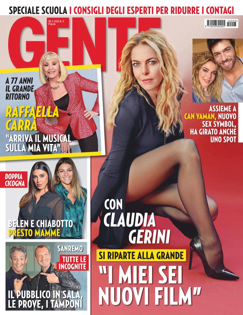 Gente Italian Magazine: 1-Month Subscription, 4 Issues