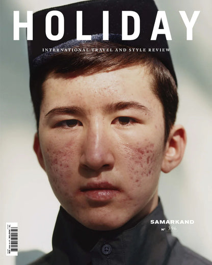 Diyor, Samarkand on Holiday magazine. 