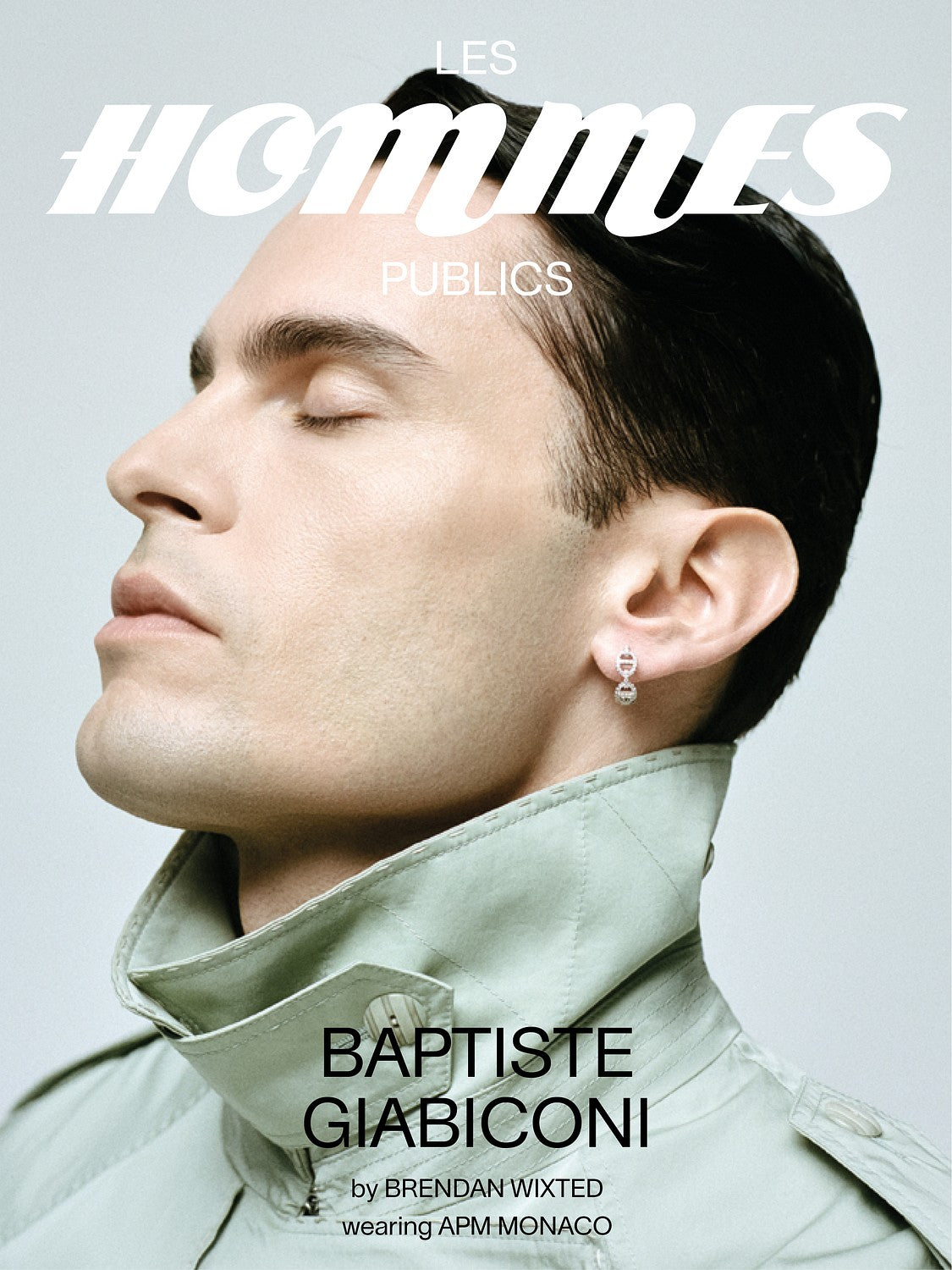 Baptiste Gaibiconi on cover of Les Hommes Publics.